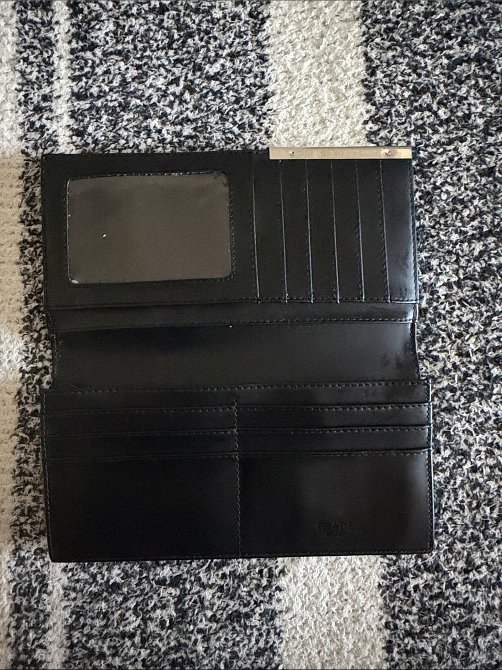 Prada Black Slim Wallet - Picture 3 of 5